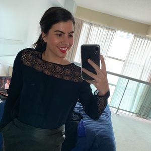 Zara Tops - Women’s navy blue blouse Zara Tops - Women’s navy blue blouse